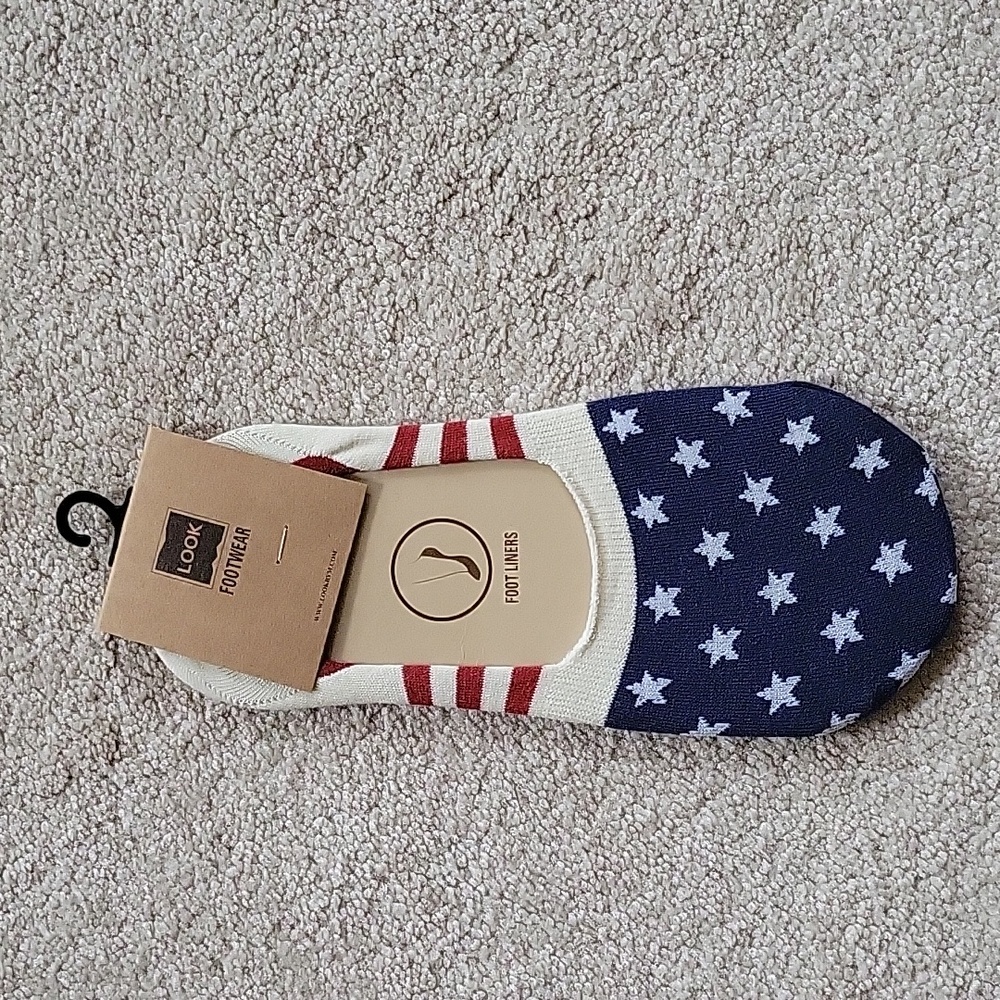 USA Flag Foot Liner New Great Deal